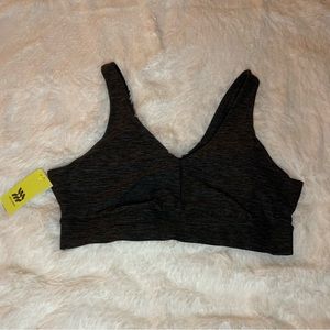 Woman’s grey all in motion sports bra XXL NWT